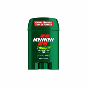 Deodorant Homme 24H Mennen - Stick Large - Anti-Traces Tonique