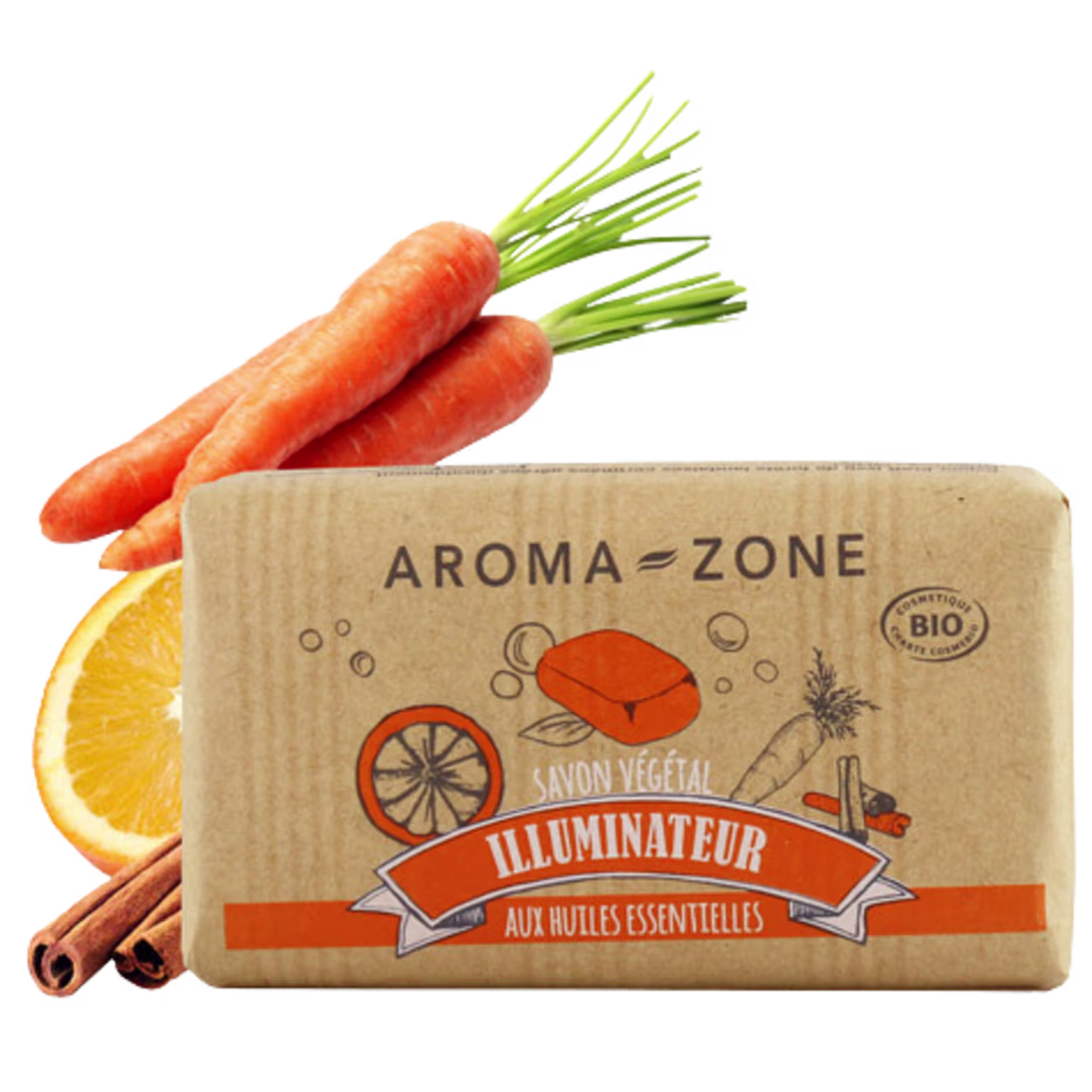 Savon végétal Illuminateur Aroma Zone