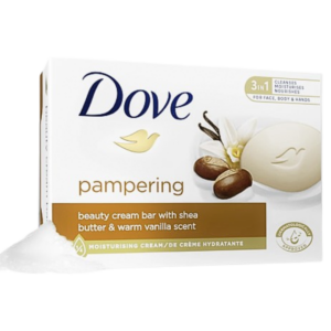 Savon Dove beauty cream bar au beurre de karité pampering