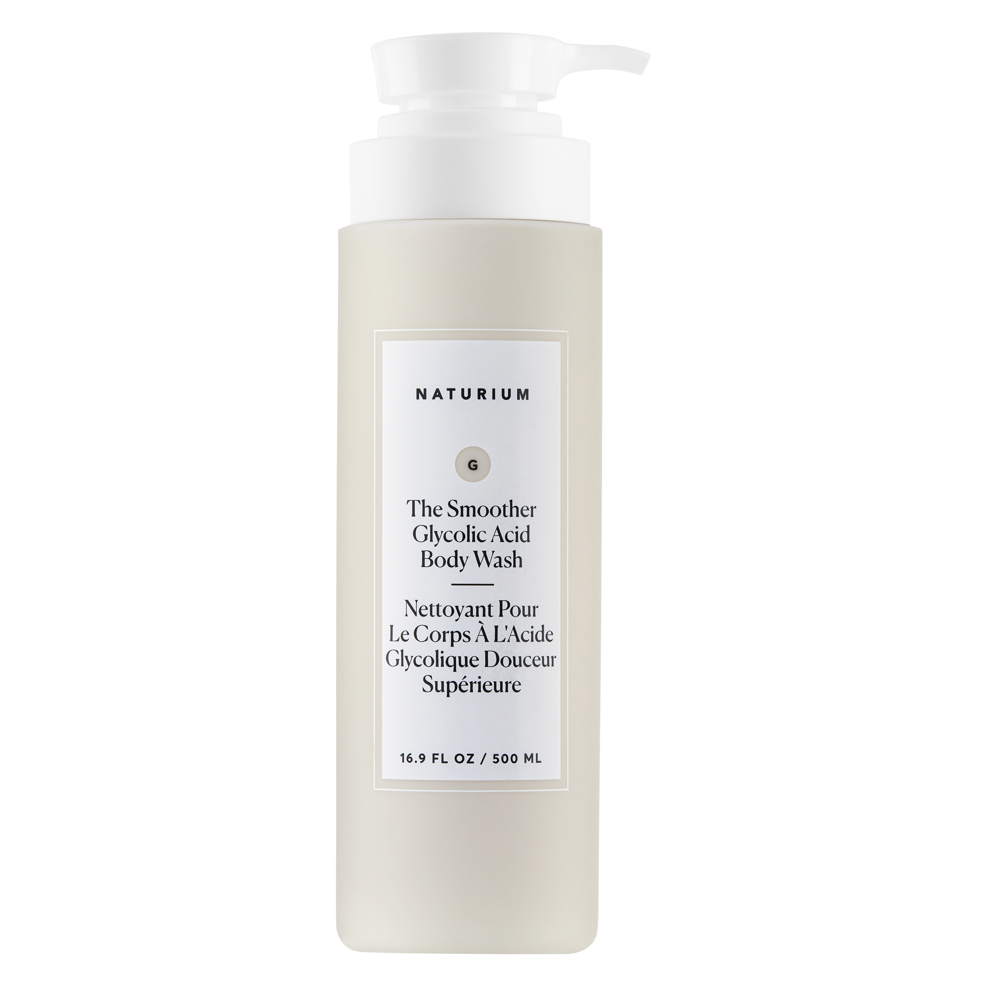 Naturium The Smoother Glycolic Acid Exfoliating Body Wash/Gel douche exfoliant à l'acide glycolique